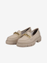 Rieker Beige Damen Slipper Rieker