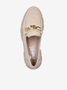 Rieker Beige Damen Slipper Rieker