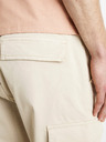 Celio Cremefarbene Herren Cargohose Celio Docar
