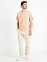 Celio Cremefarbene Herren Cargohose Celio Docar