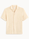 Celio Beigefarbenes Herren-T-Shirt Celio Dabob