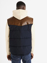 Celio Braun und dunkelblau Herren Celio Dumountain Steppweste