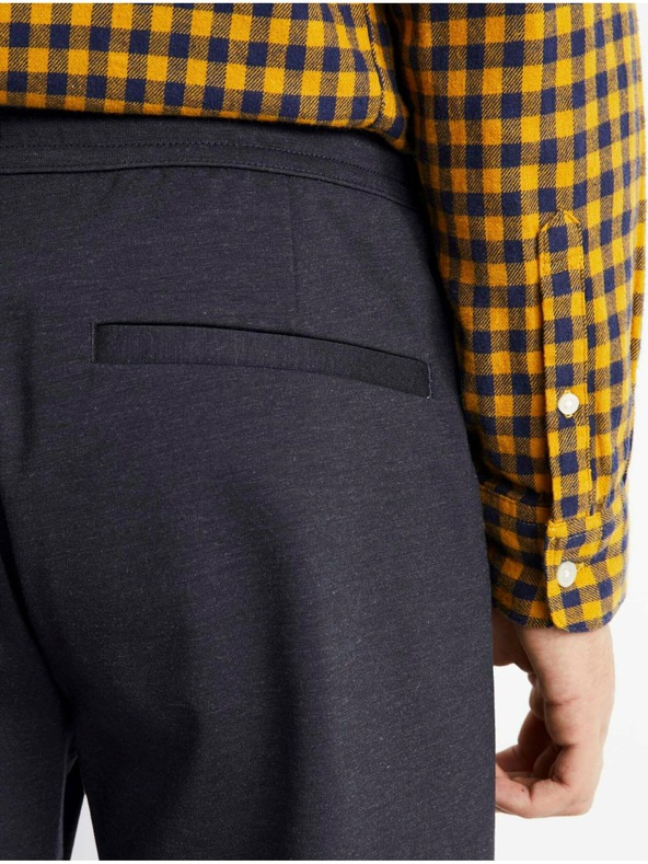 Celio Dunkelblaue Herren-Cropped-Hose Celio Cobozal