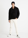 Celio Schwarzer Herren-Fleece-Kapuzenpullover Celio Cepolaire