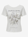 ONLY Weißes Damen-T-Shirt NUR für Frauen Gratis