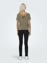 ONLY Braunes T-Shirt für Frauen NUR Gratis