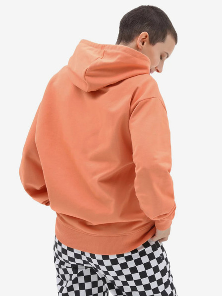 Vans Orangefarbener VANS Flying V Kapuzenpullover für Frauen