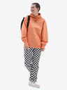Vans Orangefarbener VANS Flying V Kapuzenpullover für Frauen