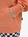 Vans Orangefarbener VANS Flying V Kapuzenpullover für Frauen
