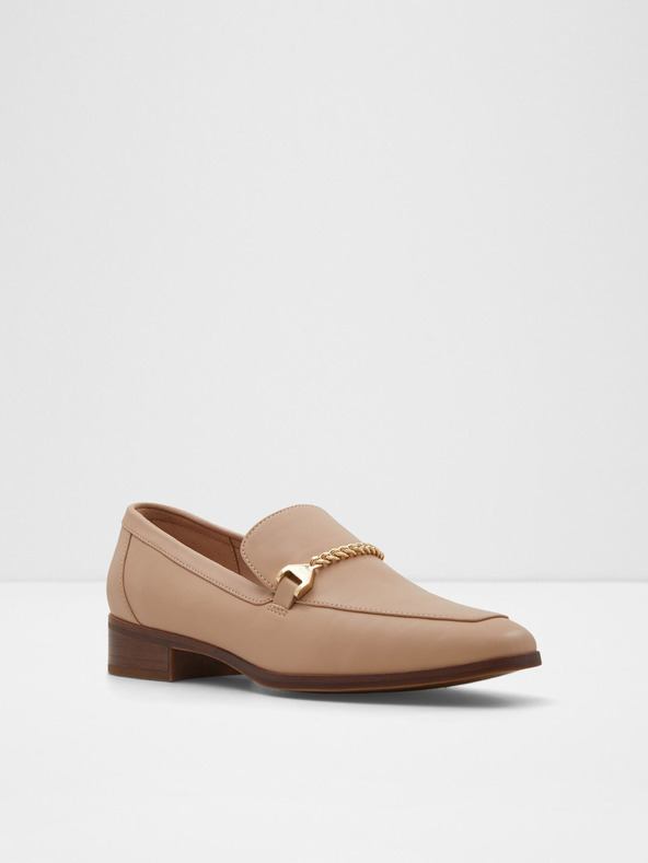 Aldo Beigefarbene Loafers Aldo Valenaclya für Damen