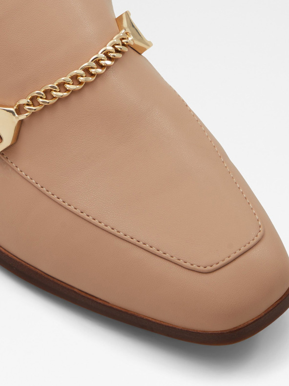 Aldo Beigefarbene Loafers Aldo Valenaclya für Damen