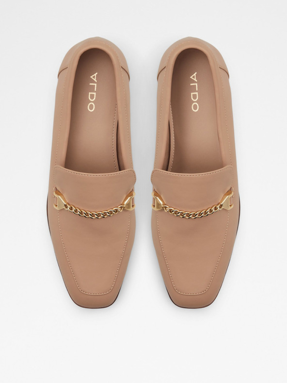 Aldo Beigefarbene Loafers Aldo Valenaclya für Damen