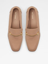 Aldo Beigefarbene Loafers Aldo Valenaclya für Damen