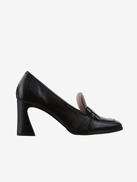 Högl Schwarze Damen Leder Halbschuhe mit Absatz Högl Glenn