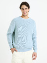 Celio Hellblauer Herren-Basic-Pullover Celio Gexter