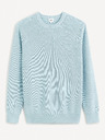 Celio Hellblauer Herren-Basic-Pullover Celio Gexter