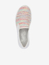 Rieker Weiße Damen Slipper Rieker