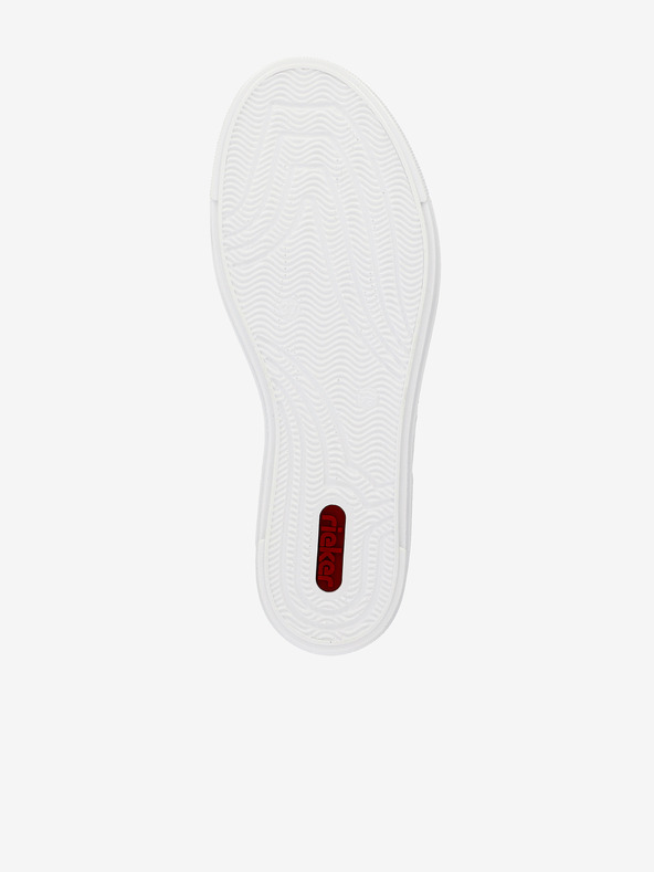 Rieker Weiße Damen Slipper Rieker