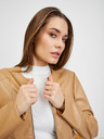 Orsay Hellbraune Damen-Lederjacke von ORSAY
