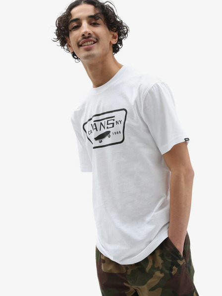Vans Weißes Herren VANS Full Patch Printed Hemd