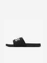 Vans Schwarze Slipper mit VANS La Costa-Schriftzug