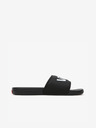 Vans Schwarze Slipper mit VANS La Costa-Schriftzug