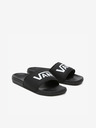 Vans Schwarze Slipper mit VANS La Costa-Schriftzug