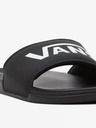 Vans Schwarze Slipper mit VANS La Costa-Schriftzug