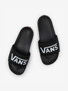 Vans Schwarze Slipper mit VANS La Costa-Schriftzug