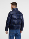 Armani Exchange Dunkelblaue gemusterte Herren-Steppjacke Armani Exchange Giacca