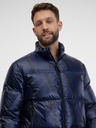 Armani Exchange Dunkelblaue gemusterte Herren-Steppjacke Armani Exchange Giacca