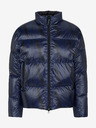 Armani Exchange Dunkelblaue gemusterte Herren-Steppjacke Armani Exchange Giacca