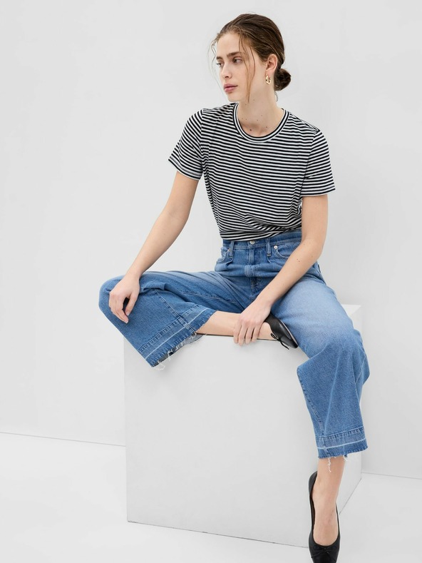 GAP Damen Baumwoll-T-Shirt Vintage GAP