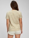 GAP Damen Baumwoll-T-Shirt Vintage GAP