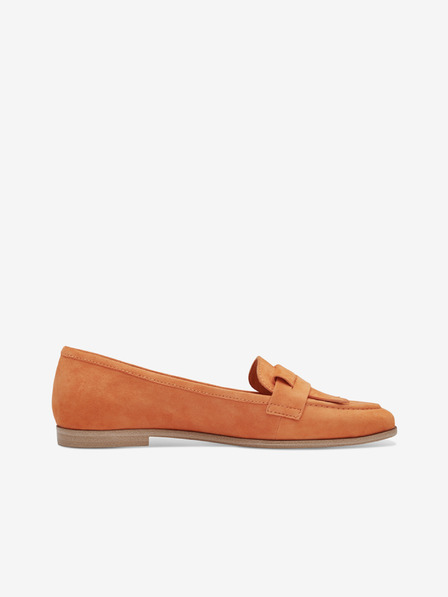 Tamaris Orange Damen Leder Loafers Tamaris