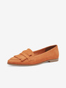 Tamaris Orange Damen Leder Loafers Tamaris