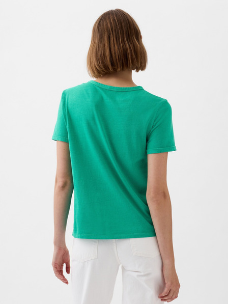 GAP Damen Baumwoll-T-Shirt Vintage GAP