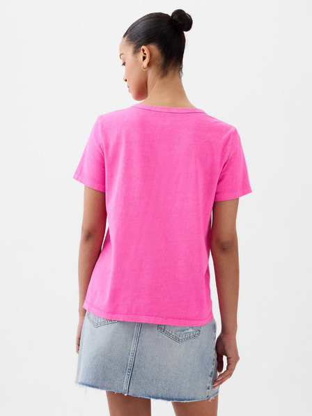 GAP Damen Baumwoll-T-Shirt Vintage GAP