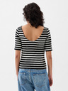 GAP T-Shirt mit U-Boot-Ausschnitt cropped GAP