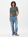 GAP T-Shirt mit U-Boot-Ausschnitt cropped GAP