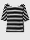 GAP T-Shirt mit U-Boot-Ausschnitt cropped GAP