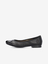 Rieker Schwarze Damen Ballerinas aus Leder Rieker