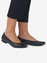 Rieker Schwarze Damen Ballerinas aus Leder Rieker