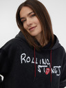 Desigual Schwarzer Desigual Rolling Kapuzenpullover