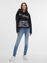 Desigual Schwarzer Desigual Rolling Kapuzenpullover