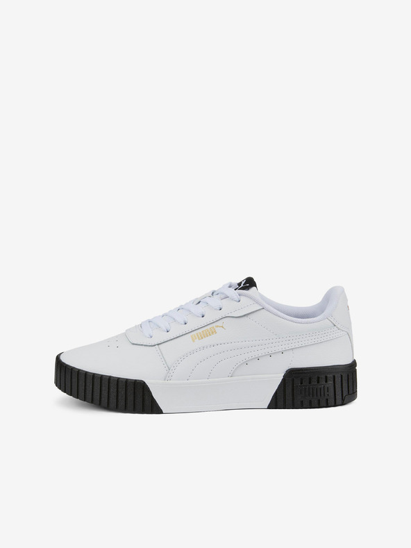 Puma Puma Carina 2.0 weiße Leder-Sneakers für Damen