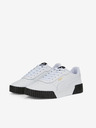 Puma Puma Carina 2.0 weiße Leder-Sneakers für Damen