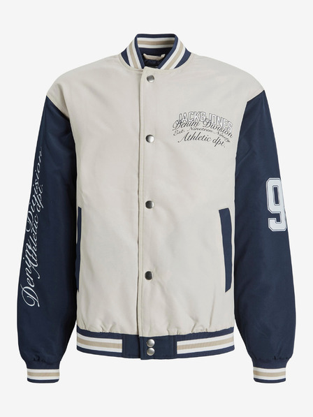 Jack & Jones Jack & Jones Athle blau-cremefarbener Bomber für Jungen