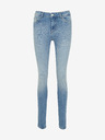 Pieces Hellblaue Skinny-Fit-Jeans Pieces Delly