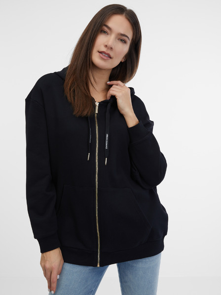 Armani Exchange Schwarzer Kapuzenpulli für Damen Armani Exchange